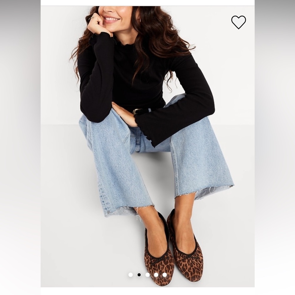 Old Navy Leopard Print ballet flats